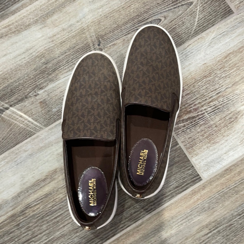 Michael kors brown sneakers
